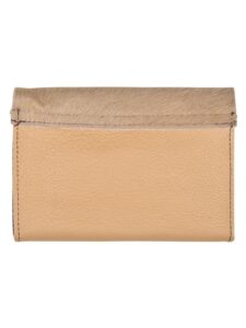Cowhide Vermont Purse Cappa Biscotti Beige Small