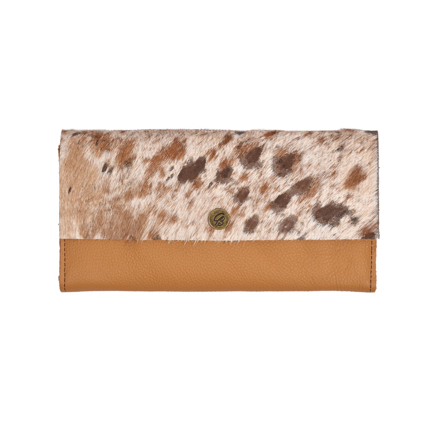 Cowhide-purse-Large-Vermont-Montana-old-gold