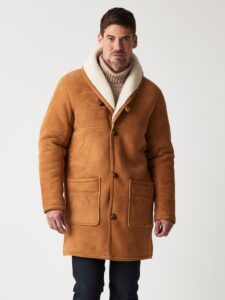 Mens-Sheepskin-Coat-Picassco-Brandy-Cream-by-Owen-BArry