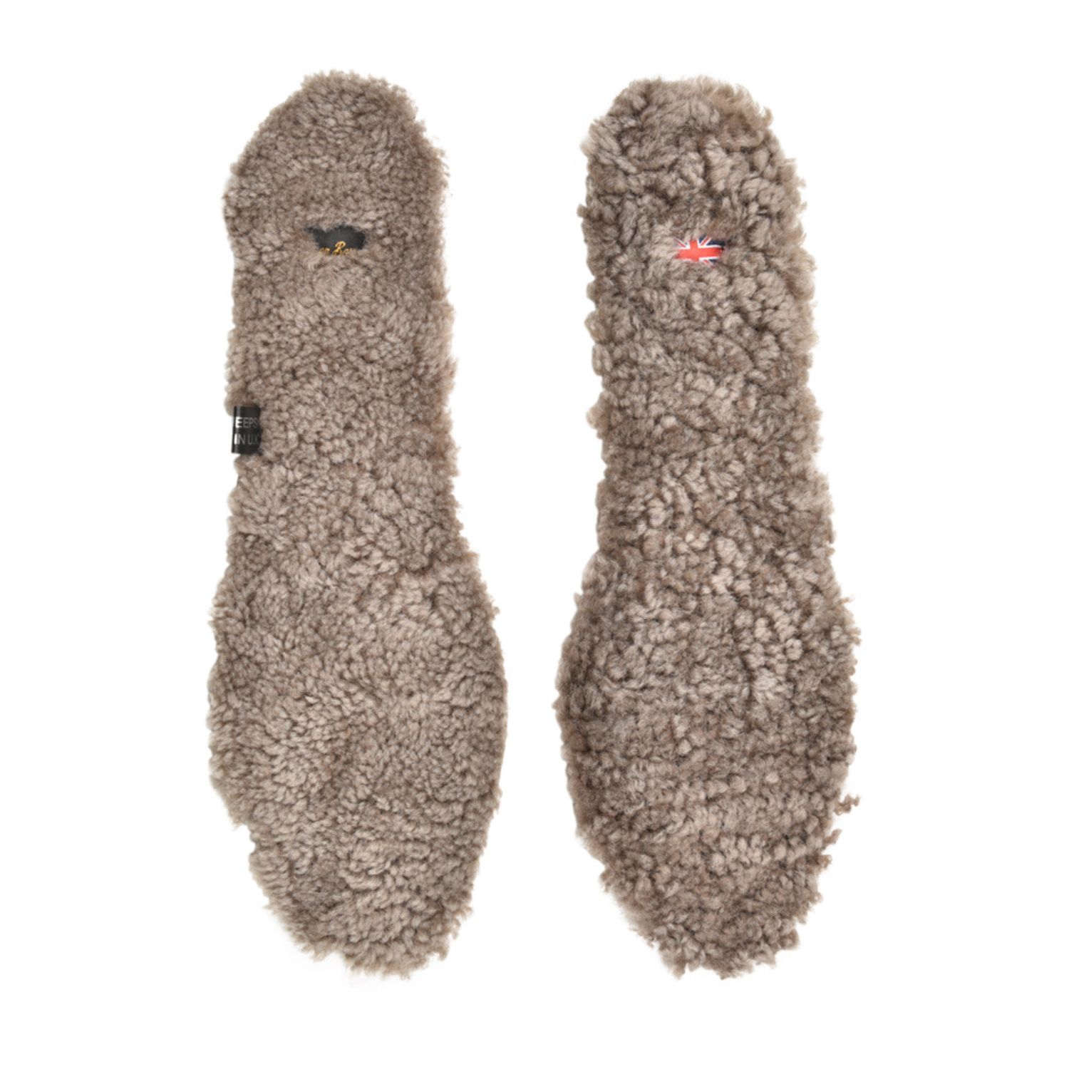 Sheepskin Insoles Taupe Brown