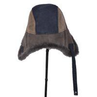 Sheepskin Trapper Cromita Navy Patchwork Kent (1)