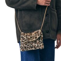 Sheepskin crossbody bag boo (2) Sheepskin crossbody bag boo Leopard Print