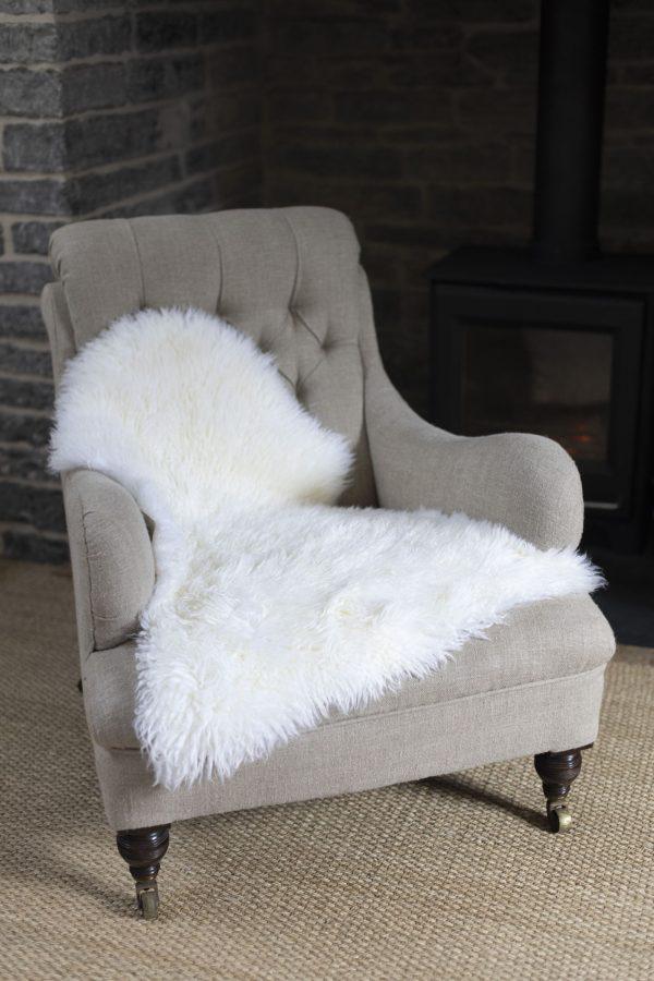 Sheepskin Rug Yetti Ivory - Single - Location