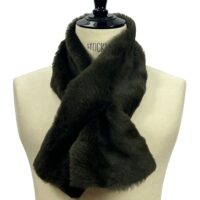 Raw Edge Tucker Olive Ironed