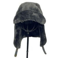 SHEEPSKIN TRAPPER WOOL OUT SUKI CROMITA GREY (1) SHEEPSKIN TRAPPER WOOL OUT SUKI CROMITA GREY