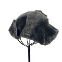 SHEEPSKIN TRAPPER WOOL OUT SUKI CROMITA GREY (3) SHEEPSKIN TRAPPER WOOL OUT SUKI CROMITA GREY (5)