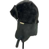 SHEEPSKIN TRAPPER WOOL OUT SUKI CROMITA GREY (5) SHEEPSKIN TRAPPER WOOL OUT SUKI CROMITA GREY