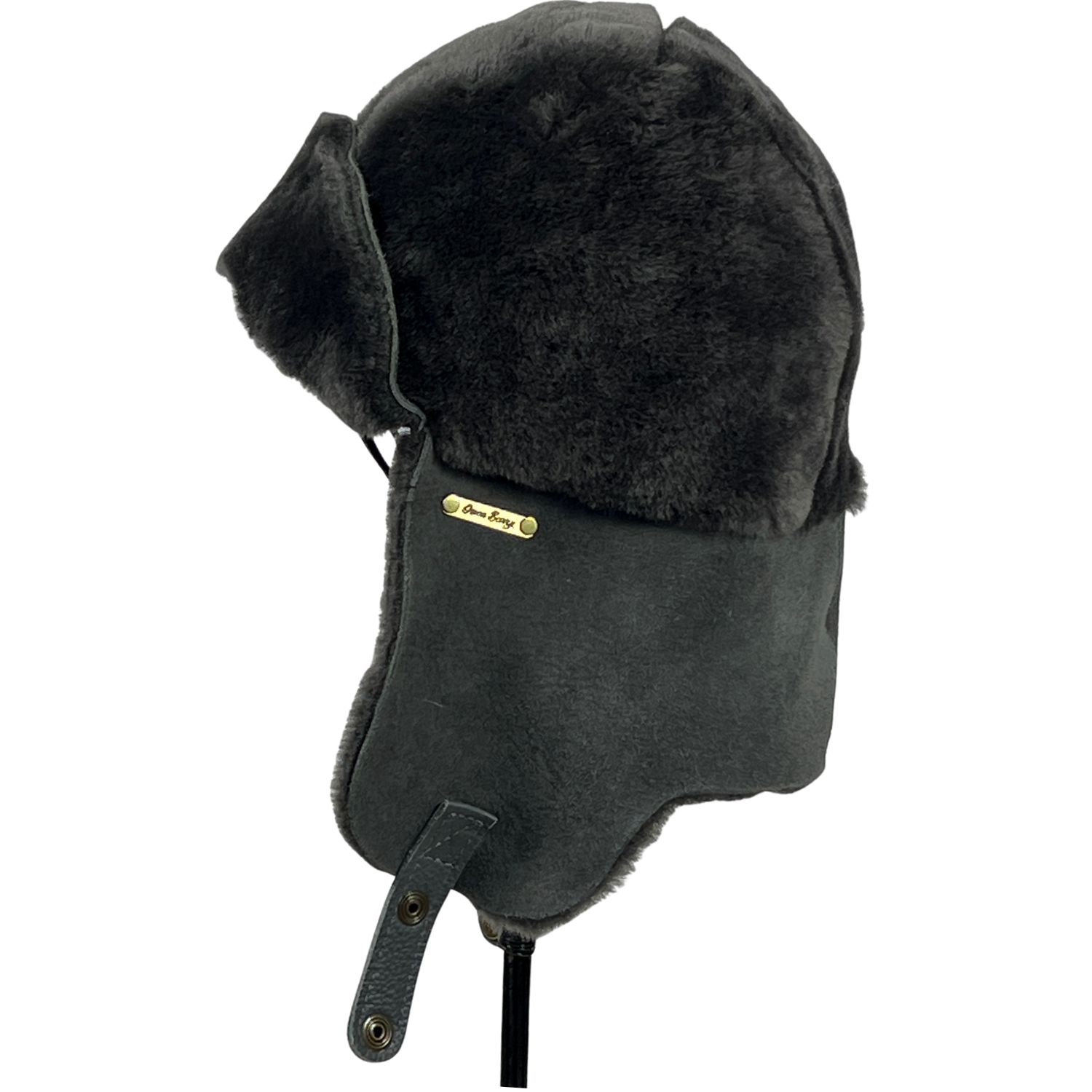 SHEEPSKIN TRAPPER WOOL OUT SUKI CROMITA GREY (5) SHEEPSKIN TRAPPER WOOL OUT SUKI CROMITA GREY