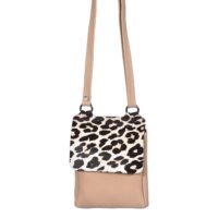 Cowhide Crossbody Jaguar Pebbles - Flora (2)