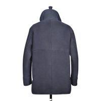Sheepskin Classic Coat Navy Blue - Adam - Back