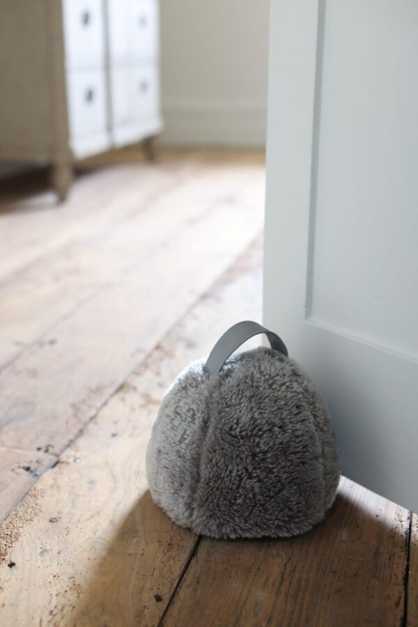 Sheepskin Doorstop Swedish Mole - Chairman - Location