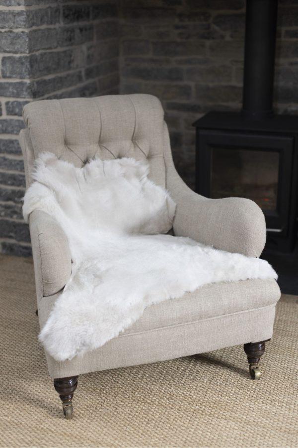 Sheepskin Rug UK Ivory - Single - Location