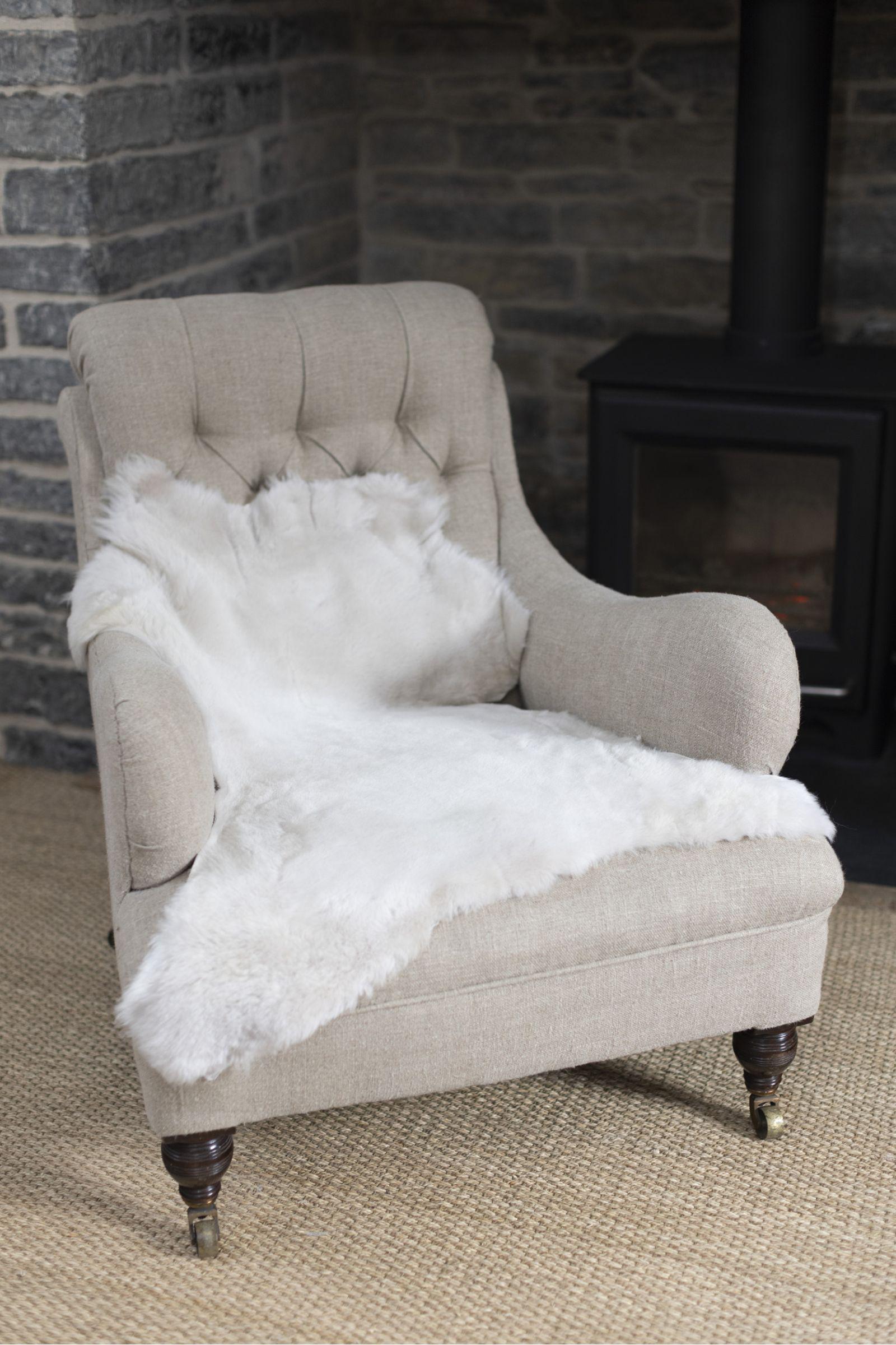Sheepskin Rug UK Ivory - Single - Location