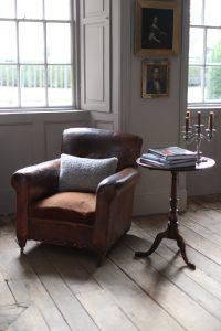 Sheepskin Cushion Swedish Mole - Lumber - Location