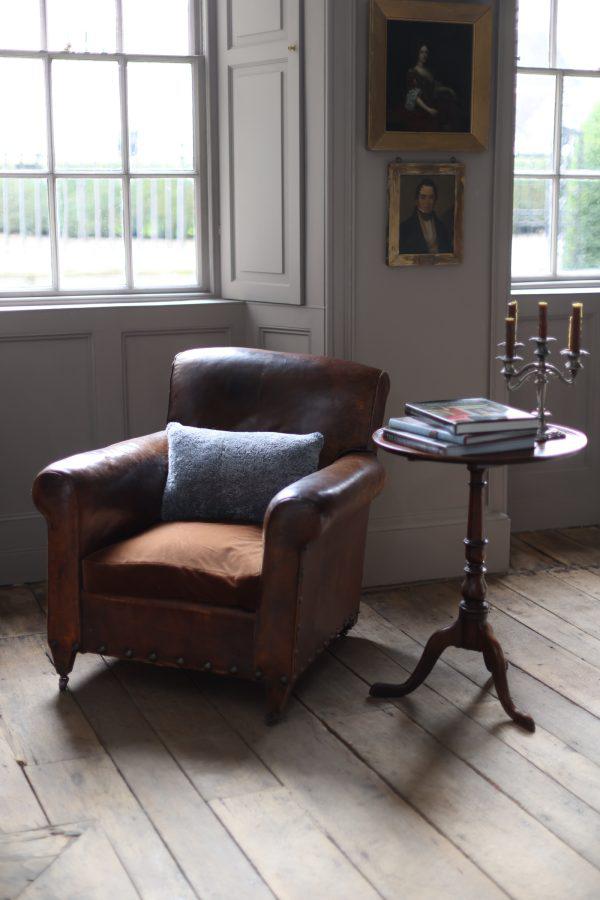 Sheepskin Cushion Swedish Silvergrey - Lumber - Location