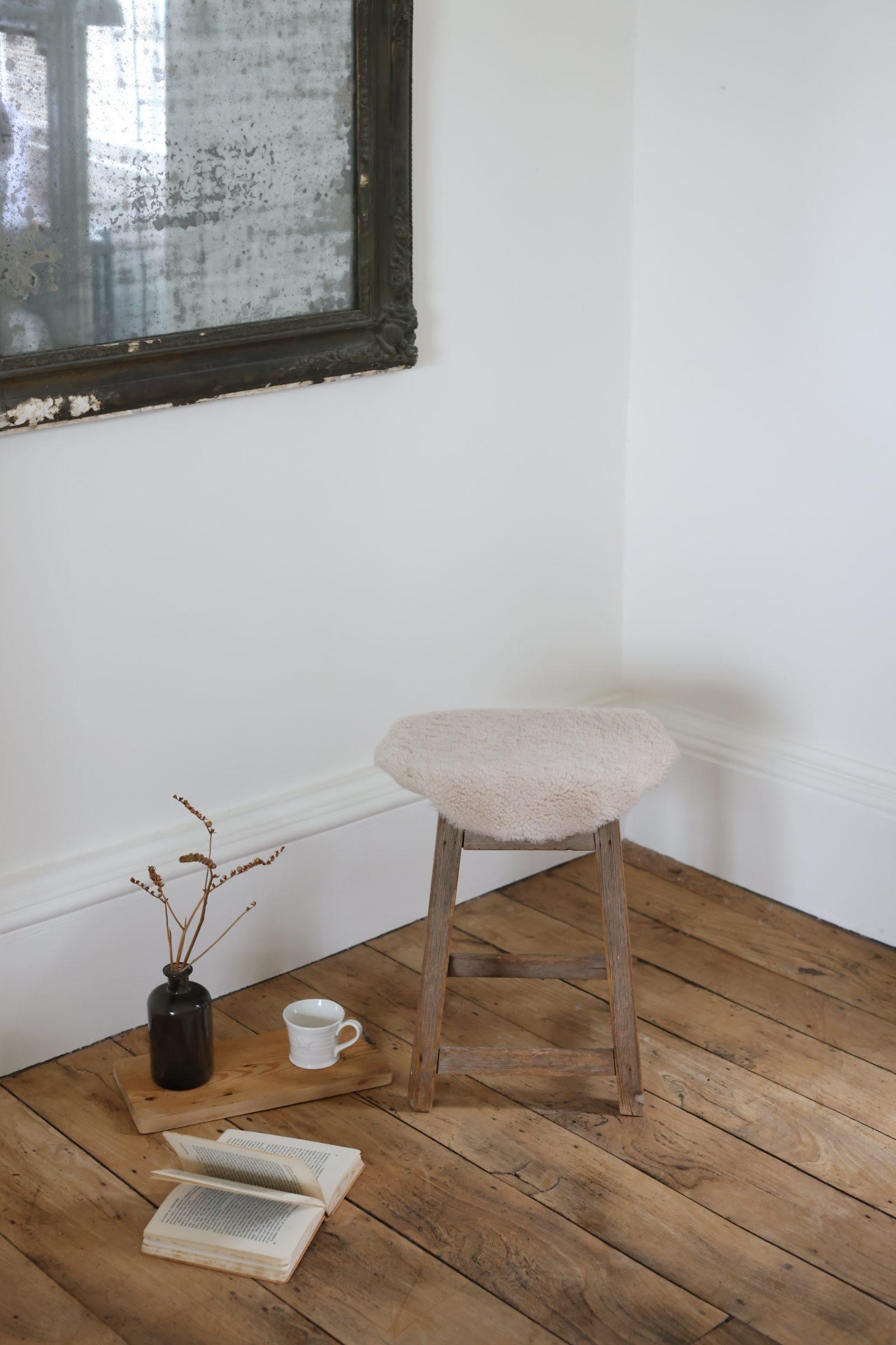 Sheepskin Seatpad Swedish Moonlight - Circular - Location