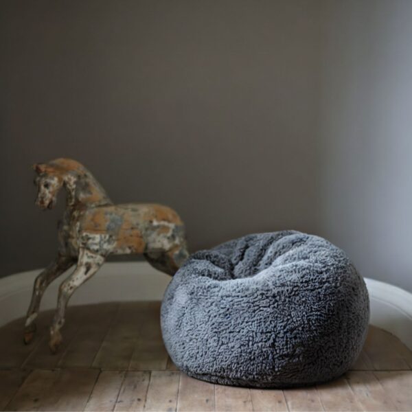 Sheepskin Small Kids Beanbags Graphito Curly