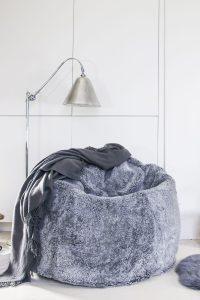 Large Beanbag Silvergrey