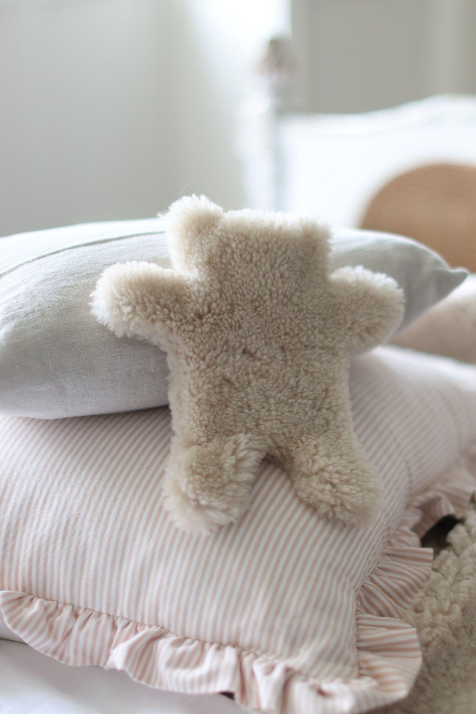 Cream Teddy Hot Water Bottle