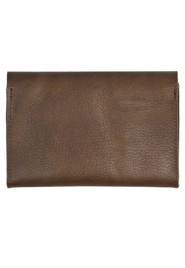 Leather Purse Earth Brown - Vermont Small - Back