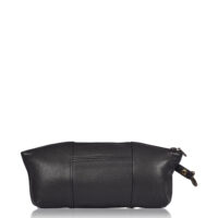 Leather Washbag Black | Pugwash | Back Leather Washbag Black - Pugwash - Back