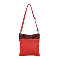 Cowhide Crossbody Bag Chilli Drop Chilli - Stevie - Back
