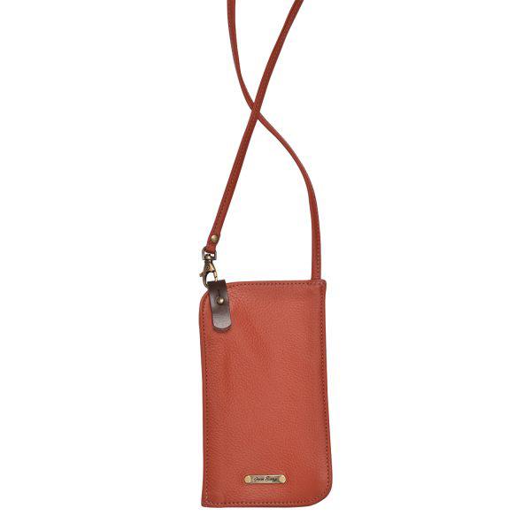 Leather Shoulder Burnt Orange Toni