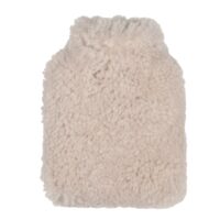 Sheepskin Hot Water Bottle Micro Ivory