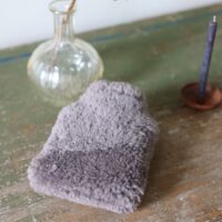 Sheepskin Hot Water Bottle Micro Mink