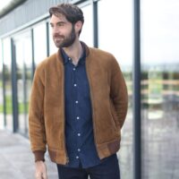 Sheepskin-Jacket-Mens-Felix-Caramel-Tan