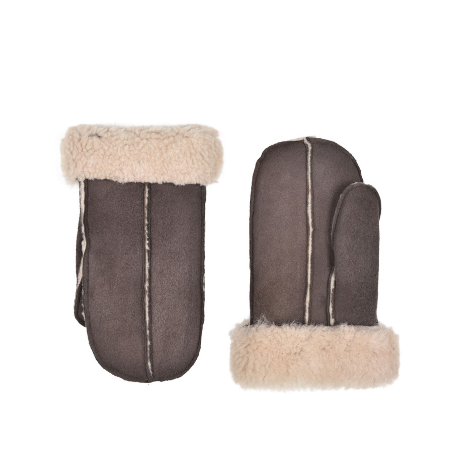 Sheepskin Mittens Kimbo Cream M02 (1)