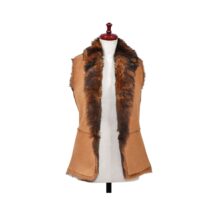 Sheepskin-Toscana-Gilet-Taila-in-Muscat-Reversible-