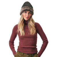 Sheepskin Beanie Brown Hurricane Deane (6)