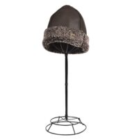 Sheepskin Beanie brown huricane deane