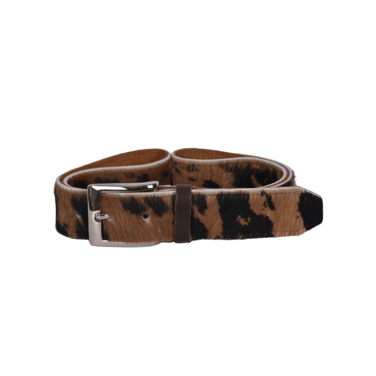 Cowhide Belt Hip Belt Tan Splash by Owen Barry Owen Barry