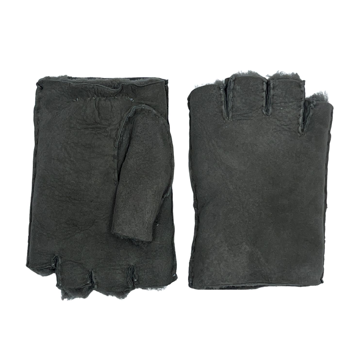 Fingerless womens Cromita Sueded Ironed