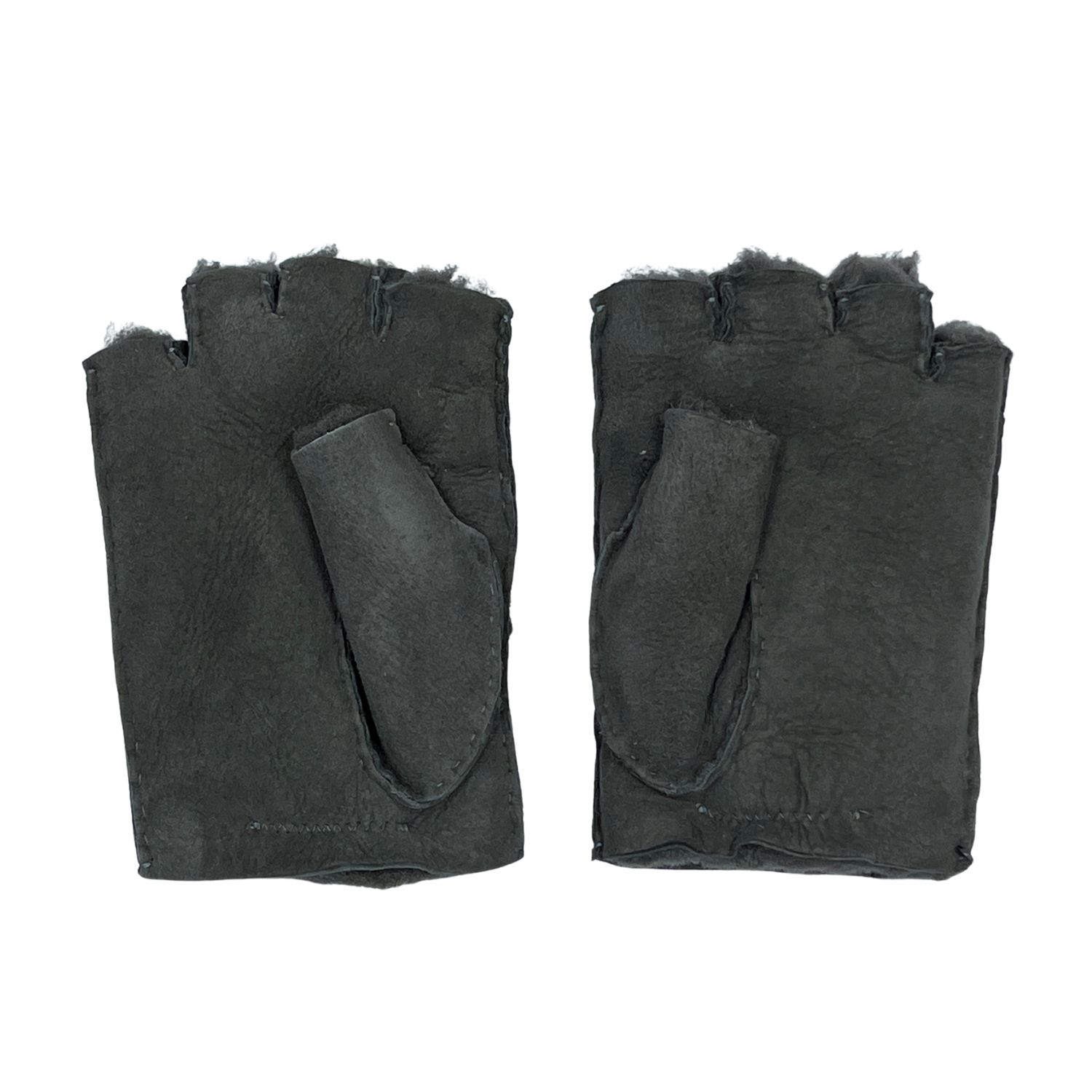 Fingerless womens Cromita Sueded Ironed