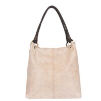 Leather Shoulder Bag Canvas Dudley
