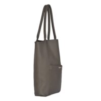 Leather tote bag Exmoor Khaki green