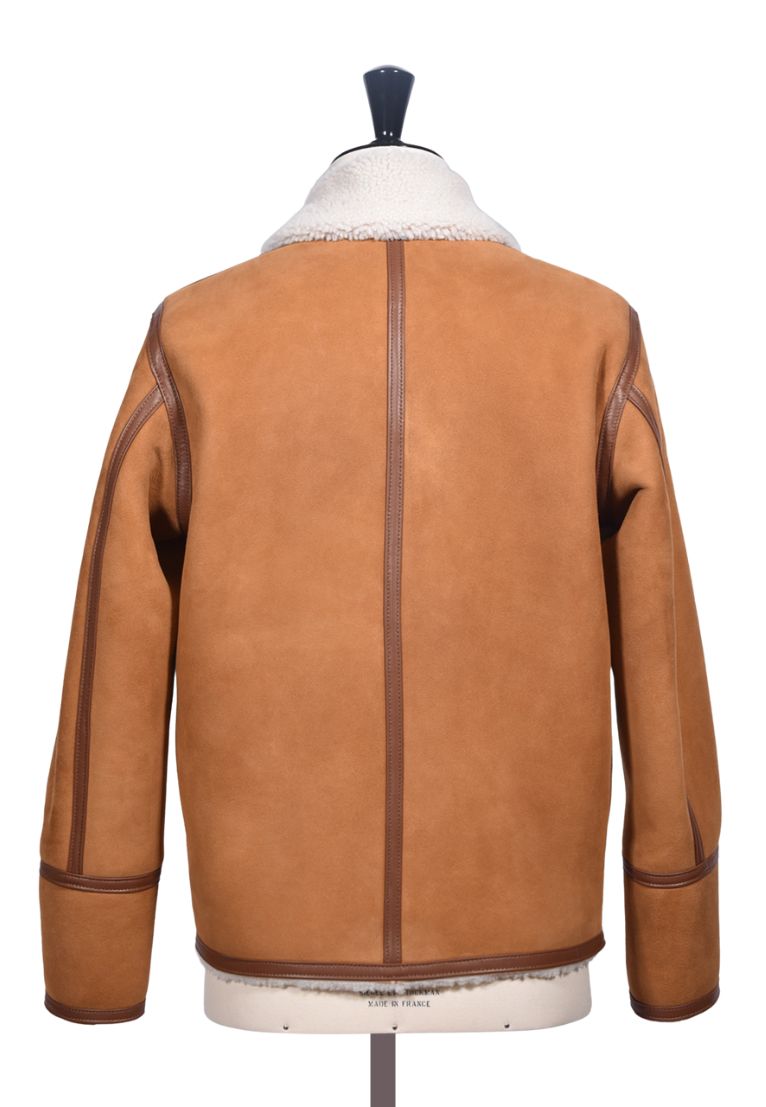 Sheepskin Jacket Brandy Cream Wilson by Owen Barry Owen Barry