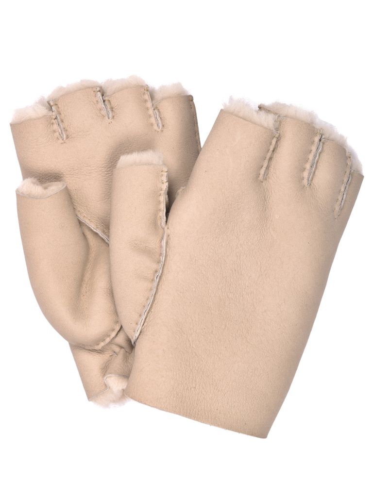 Mens-Sheepskin-Glove-Stone-Beige-Fingerles