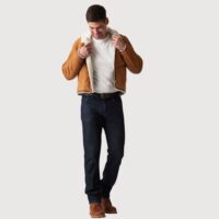 Sheepskin Jacket Brandy Cream Wilson (6) Sheepskin Jacket Brandy Cream Wilson (6)