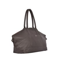 Leather Overnighter Earth Brown Nevis