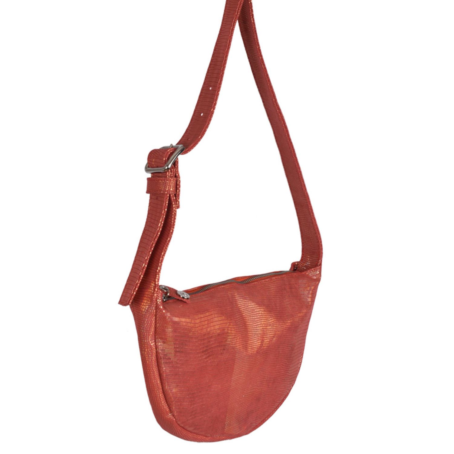 Leather-sling-bag-jupiter-red-metallic-Dominic