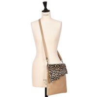 Stevie Waterlily Cowhide crossbody bag on Pebbles Leather by Owen Barry