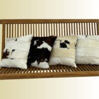 Cowhide Cushion Tricolour