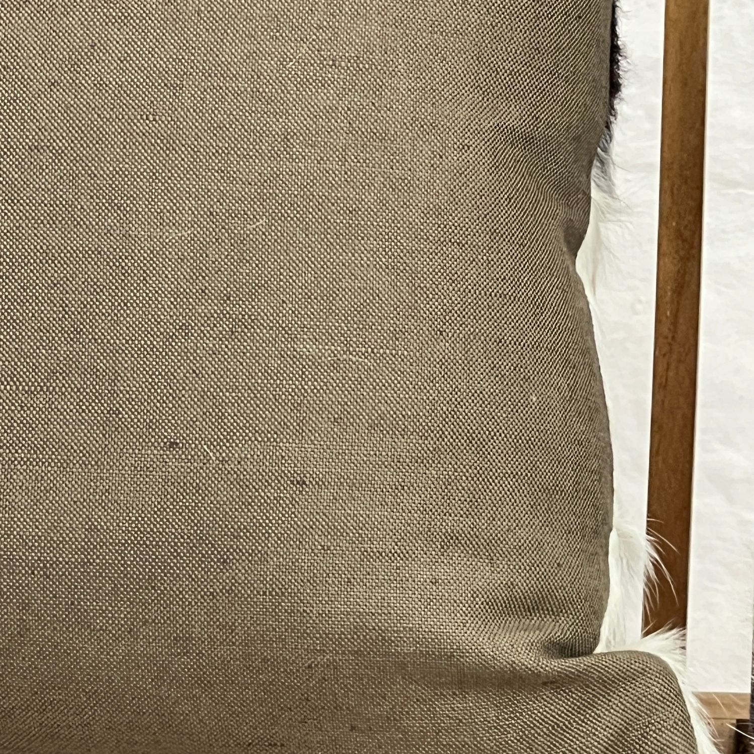 Cowhide cushion tricolour