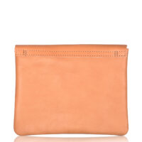 Leather Clutch Purse Brown Tan | Nettle by Owen Barry Leather Clutch Purse Brown Tan | Nettle by Owen Barry