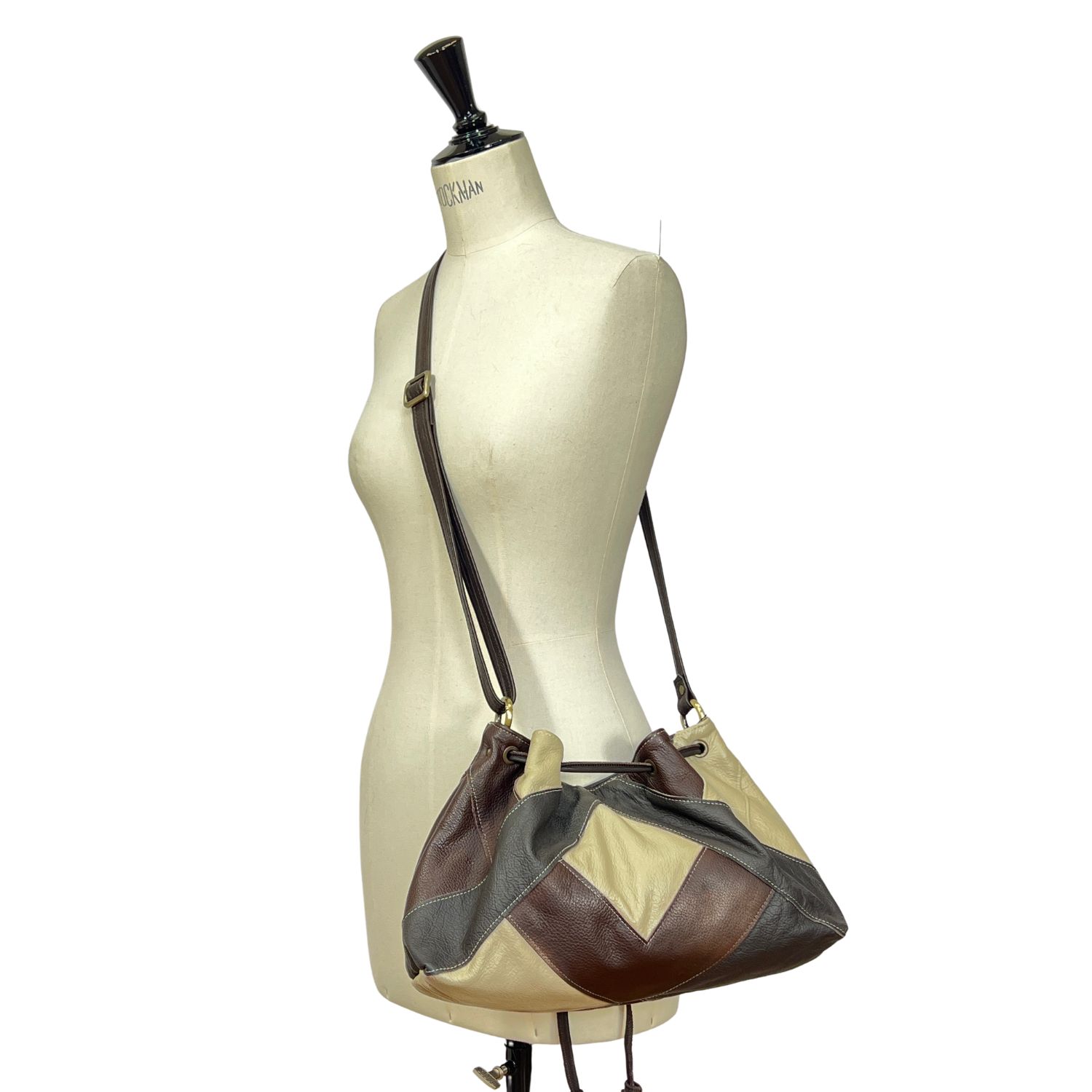 Leather Crossbody shoulder bag Philly Chervon