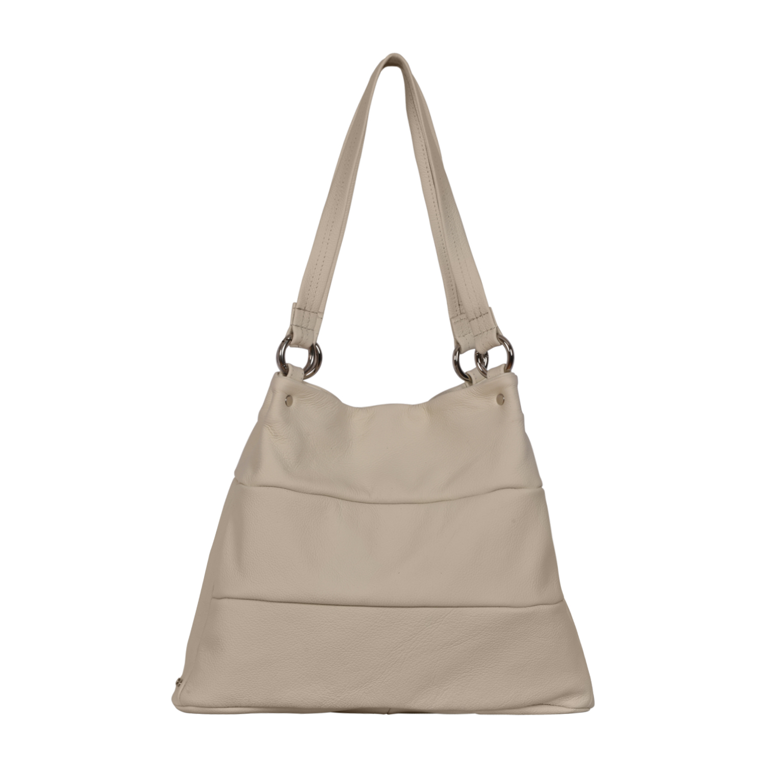 Marlow Leather Shoulder Bag white (17)